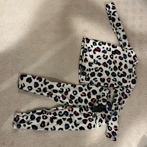 Burton heavy weight fleece thermal base layer ski size 5